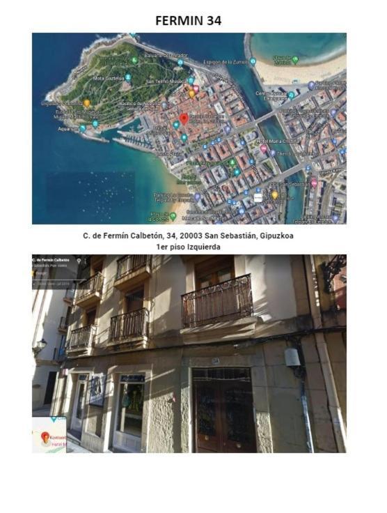 Apartamento Privado En El Corazon De La Parte Vieja Сан-Себастьян Экстерьер фото